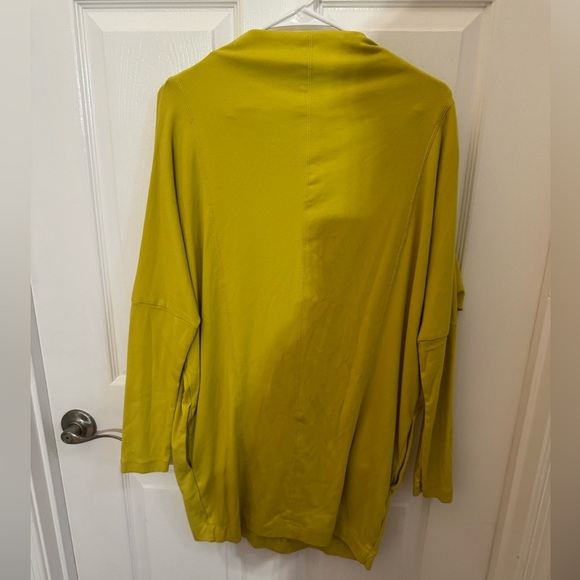 Chic Mustard Long Sleeve Dress, Athleisure - Picture 5 of 5
